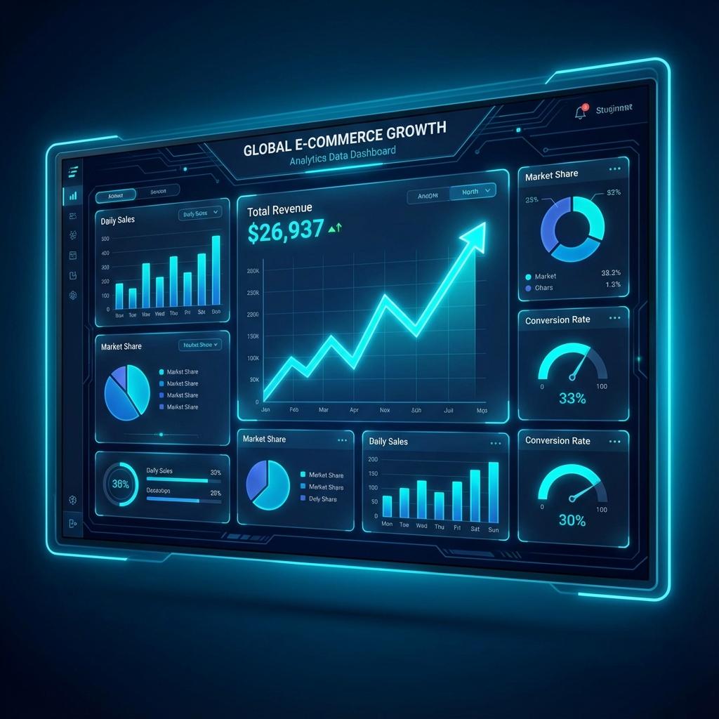 E-Commerce Wachstum und Umsatzsteigerung mit Verkaufsanalyse und Conversion Optimierung