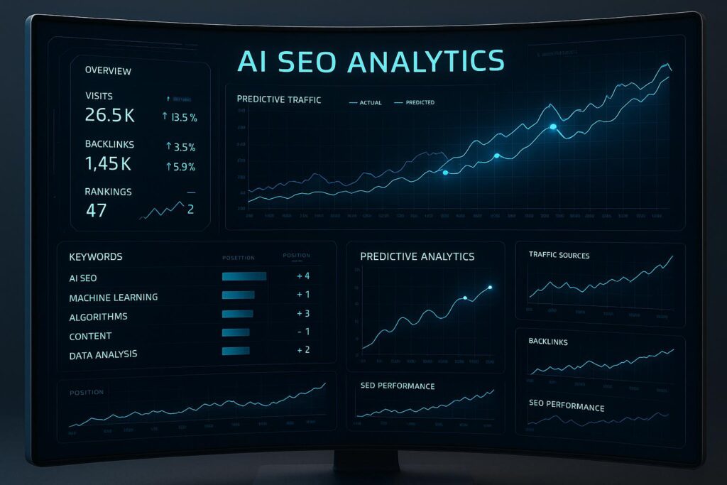 AI SEO Analyse und SEO Performance Tracking für bessere Google Rankings